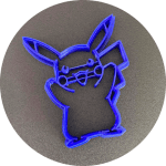 Cookie cutter Pikachu